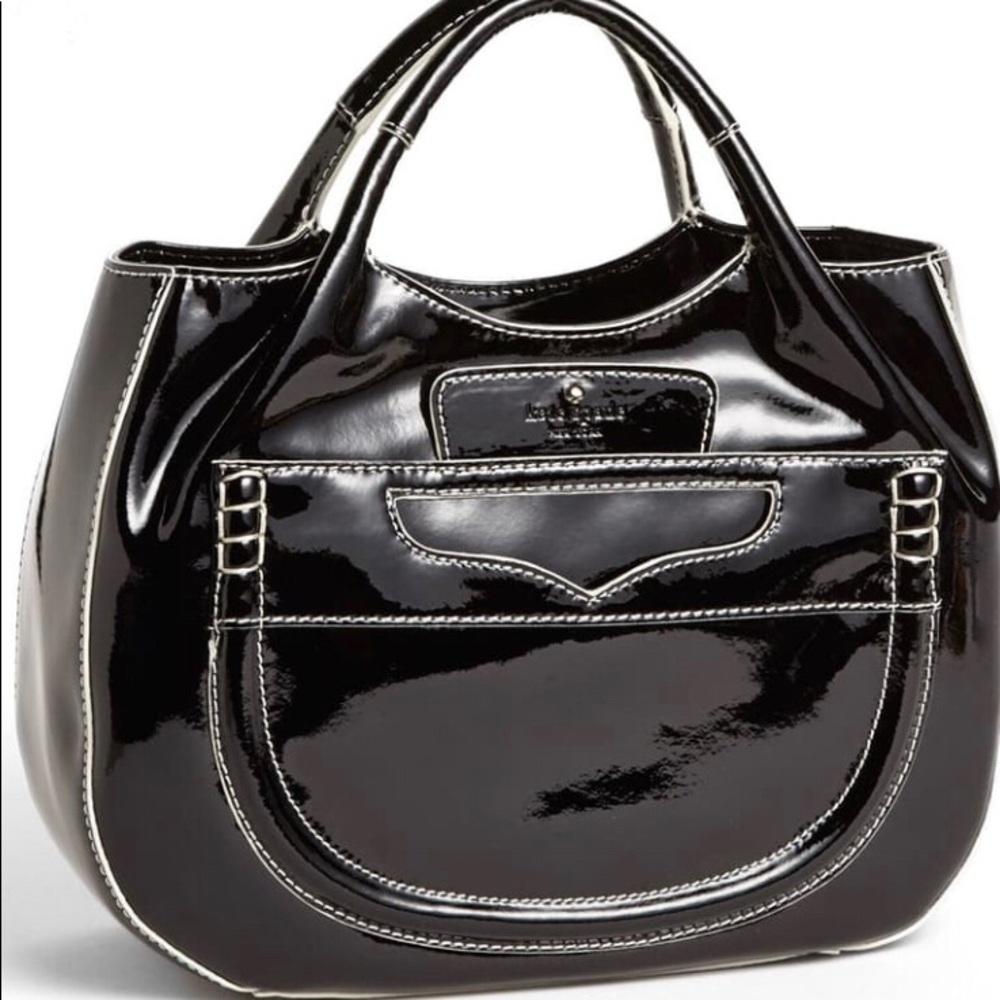 Kate Spade handbag PrettyPenny Treesh black patent